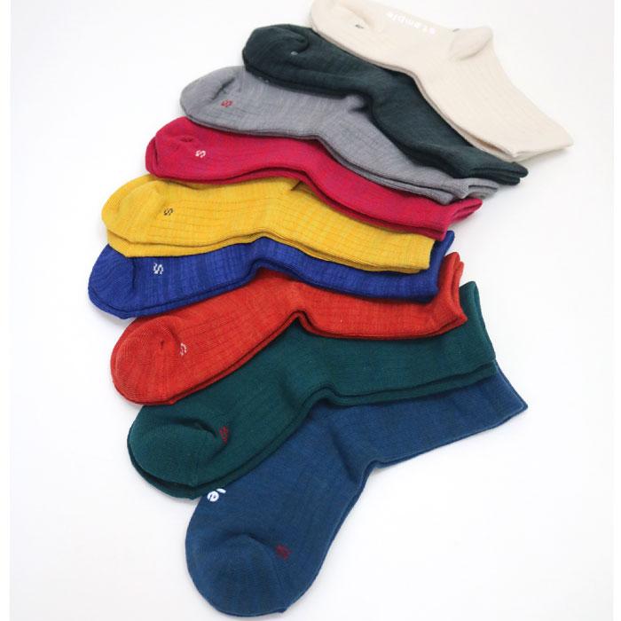 靴下 キッズ 72850 stample スタンプル スタンダード引き揃え クルーソックス  靴下 キッズ ジュニア レディース 滑り止め | stample | 25