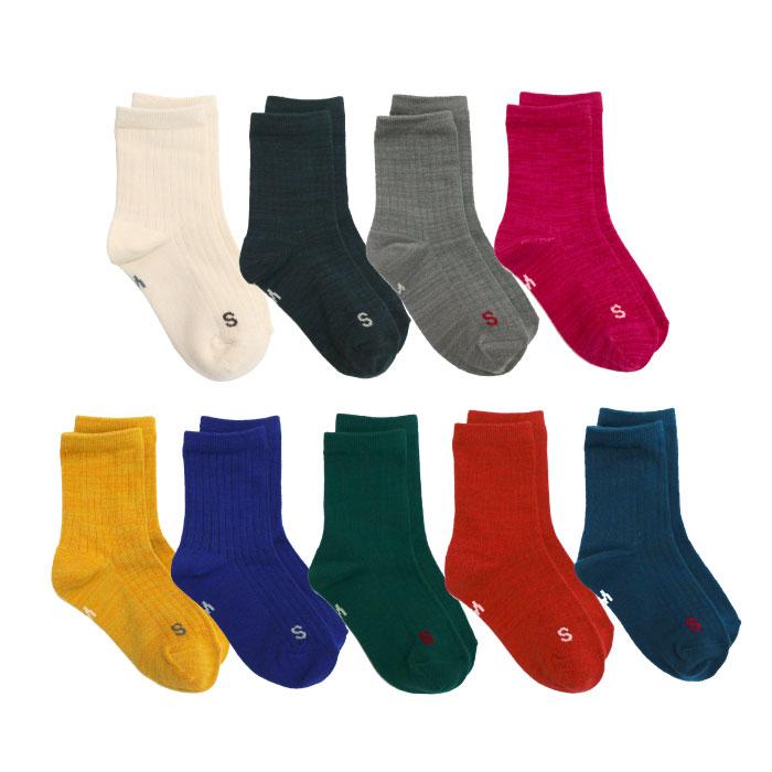 靴下 キッズ 72850 stample スタンプル スタンダード引き揃え クルーソックス  靴下 キッズ ジュニア レディース 滑り止め | stample | 29