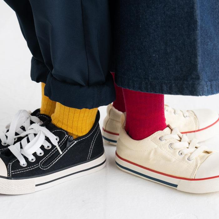 靴下 キッズ 72850 stample スタンプル スタンダード引き揃え クルーソックス  靴下 キッズ ジュニア レディース 滑り止め | stample | 17