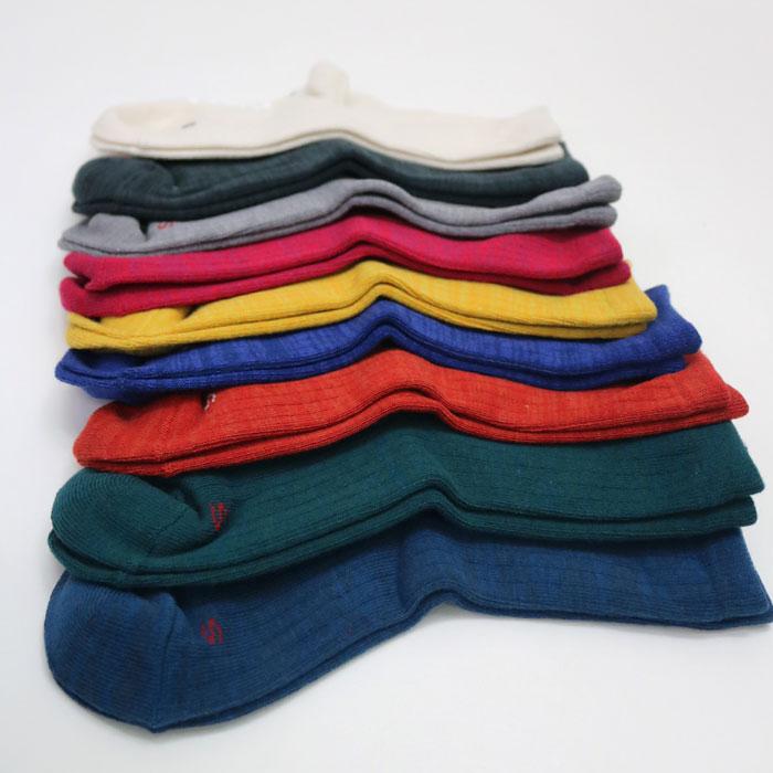 靴下 キッズ 72850 stample スタンプル スタンダード引き揃え クルーソックス  靴下 キッズ ジュニア レディース 滑り止め | stample | 18