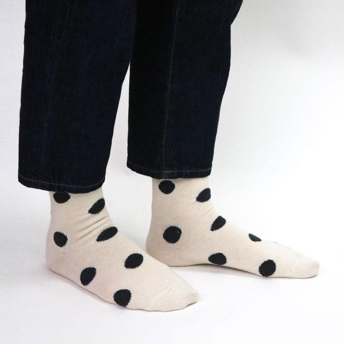 stample  メランジドットショートソックス 3足組   滑り止め 靴下 72964 | stample | 03