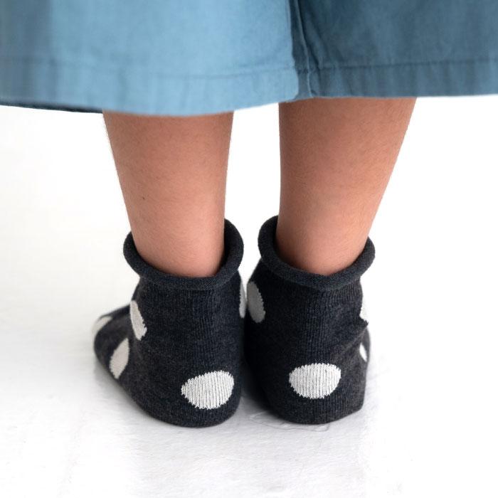 stample  メランジドットショートソックス 3足組   滑り止め 靴下 72964 | stample | 05