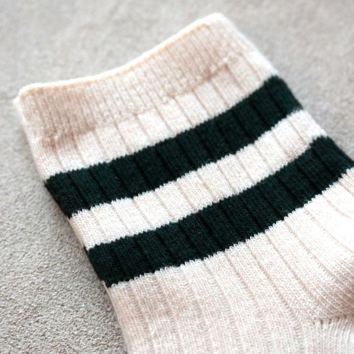 stample  ラインショートソックス 3足組   滑り止め 靴下 72978 | stample | 12