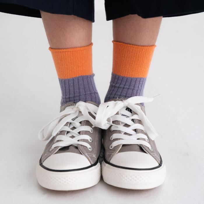 stample  コントラストショートソックス 3足組   滑り止め 靴下 72979 | stample | 10