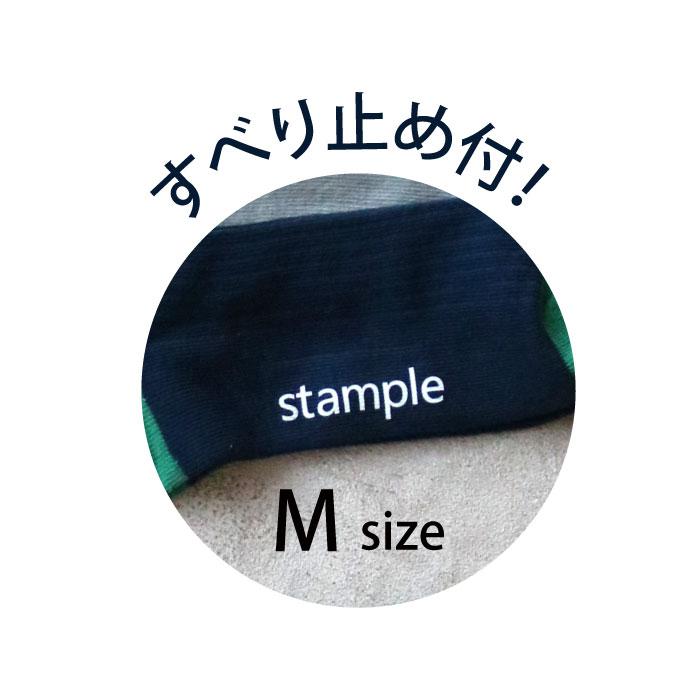 stample  コントラストショートソックス 3足組   滑り止め 靴下 72979 | stample | 20