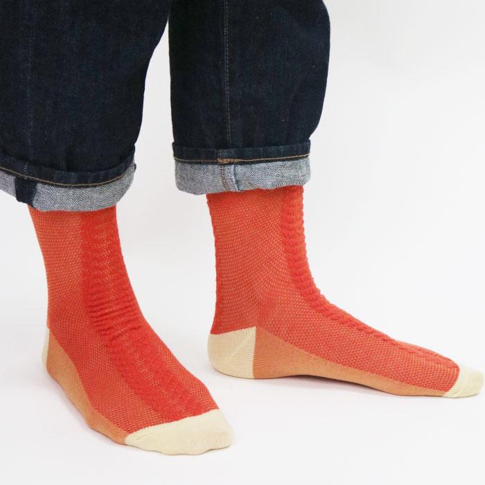 stample  ビッグへリンボンショートソックス 3足組   滑り止め 靴下 72983 | stample | 06