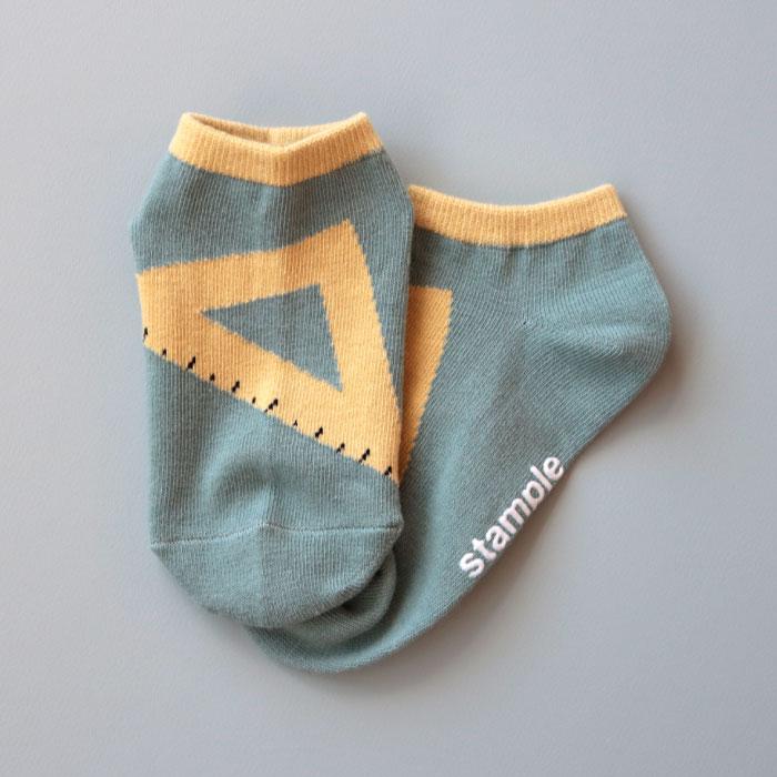 stample スタンプル ステーショナリーアンクルソックス 3足組 72988 キッズ 靴下 | stample | 12