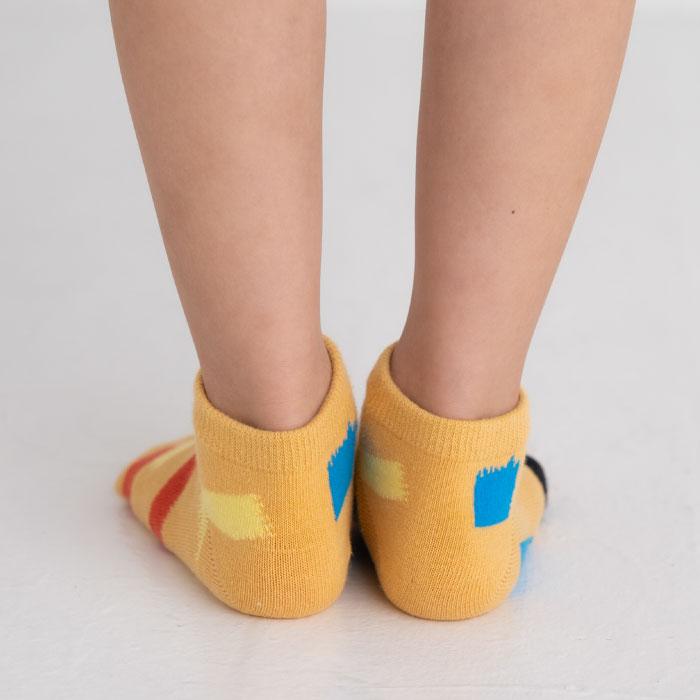 stample スタンプル ステーショナリーアンクルソックス 3足組 72988 キッズ 靴下 | stample | 05