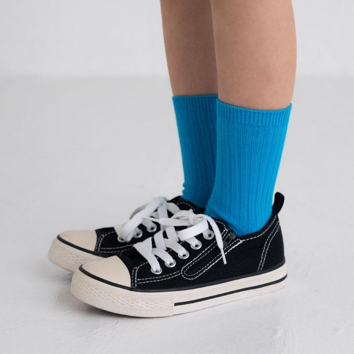 stample スタンプル 72994 ネオン リブ クルーソックス 6P  靴下 無地 派手 推し色 キッズ ジュニア レディース 滑り止め | stample | 06