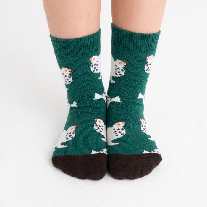 stample スタンプル 73013 とことこアニマルクルーソックス 3足組 キッズ 靴下 | stample | 06