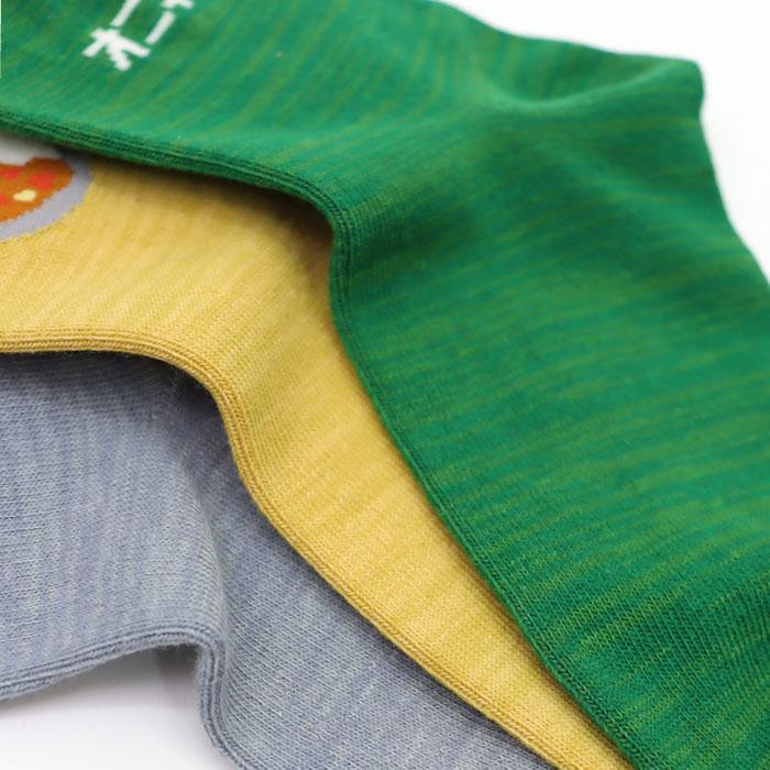 stample ごはんもんショートソックス 3足組 食べ物靴下 個性的 靴下 キッズ | stample | 08