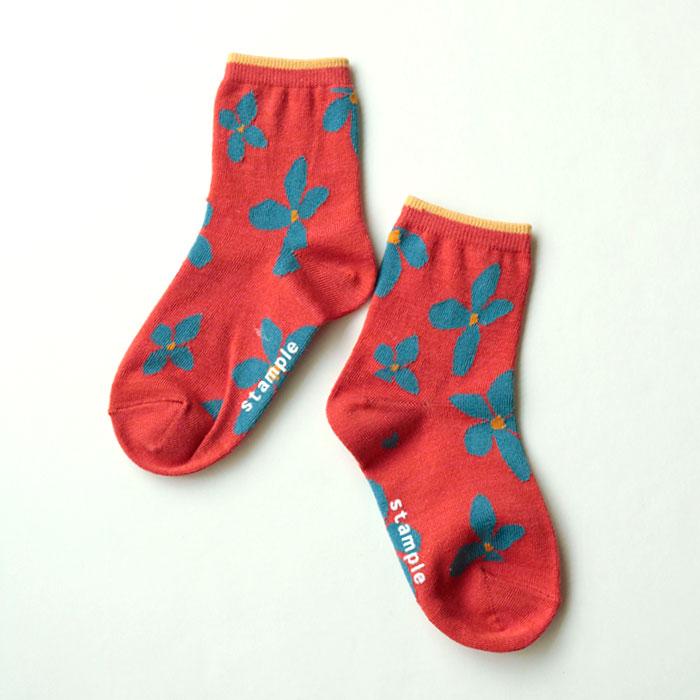 stample レトロフラワーショートソックス 3足組  女の子 靴下 キッズ | stample | 13