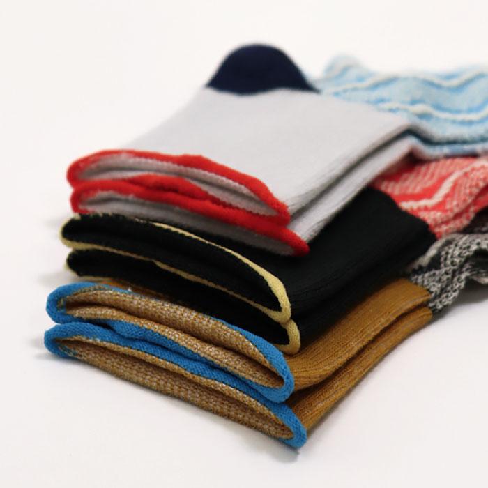 73128 stample スタンプル ウェーブライン アンクルソックス 靴下 キッズ ジュニア レディース 滑り止め 波柄 | stample | 12