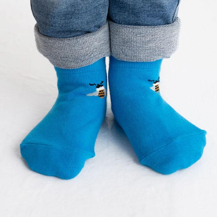 stample スタンプル 昆虫ワンポイント園児アンクル ソックス  3足組 73132キッズ 靴下 | stample | 11