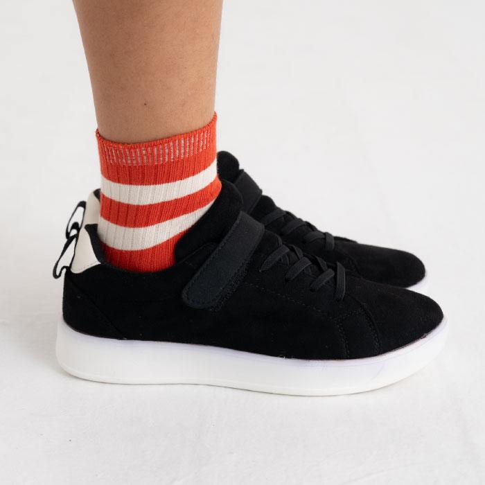 stample スタンプル 73133 ホワイトライン ショートソックス 3足組   滑り止め 靴下 ライン リブ 2025 春 夏 | stample | 14