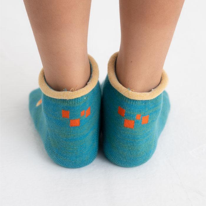 stample スタンプル 73137 おさかなアンクルソックス 3足組 靴下 キッズ 男の子 履きやすい おしゃれ かわいい くつ下 15cm すべり止め キッズ 子供用 保育園 | stample | 07