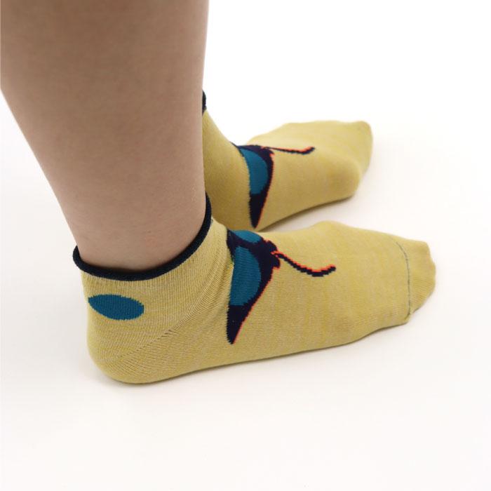 stample スタンプル 73137 おさかなアンクルソックス 3足組 靴下 キッズ 男の子 履きやすい おしゃれ かわいい くつ下 15cm すべり止め キッズ 子供用 保育園 | stample | 09