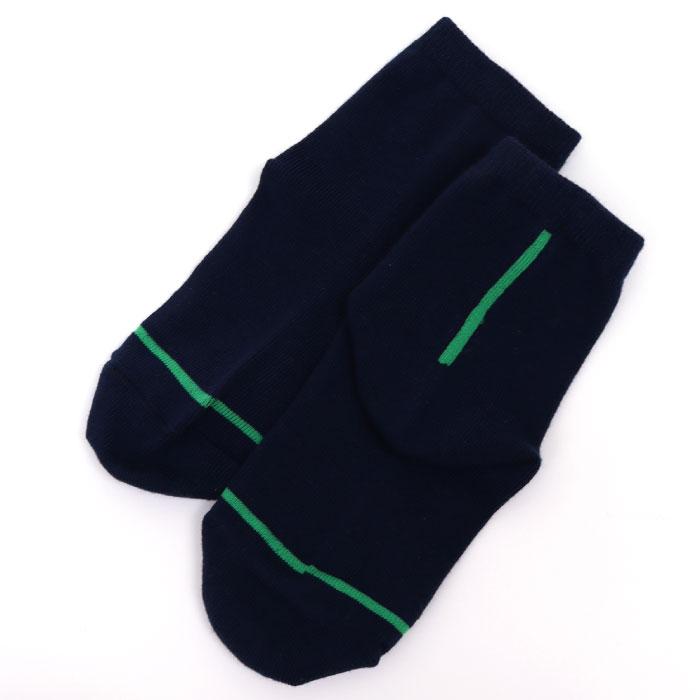 stample スタンプル 73140 ネオンカラー ショートソックス 3足組   滑り止め 靴下 キッズ 子供 わかいい おしゃれ ライン リブ 2025 春 夏 | stample | 12