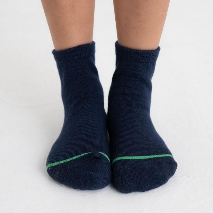 stample スタンプル 73140 ネオンカラー ショートソックス 3足組   滑り止め 靴下 キッズ 子供 わかいい おしゃれ ライン リブ 2025 春 夏 | stample | 05