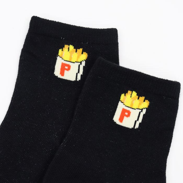 stample ワンポイントショートソックス 3足組 通学 個性的 靴下 スクールソックス | stample | 09