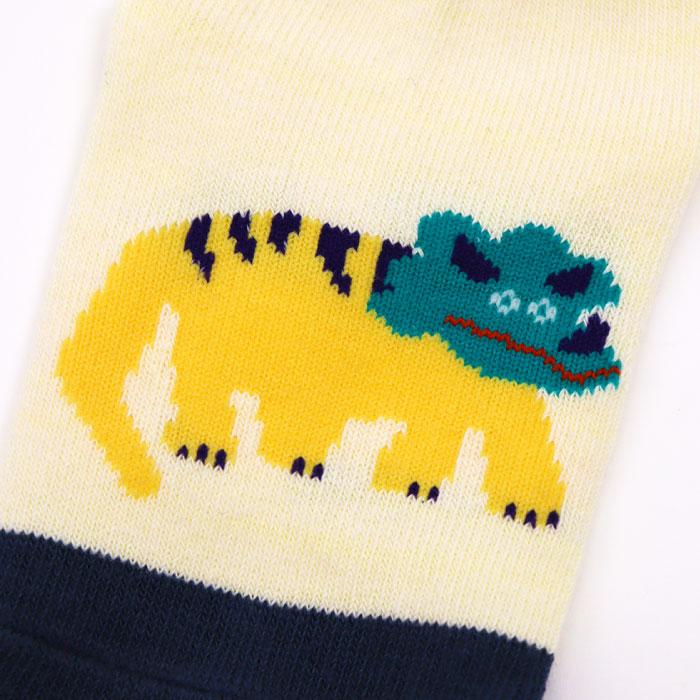 stample スタンプル ゆるゆるダイナソー園児アンクル ソックス  3足組 73142キッズ 靴下 | stample | 09