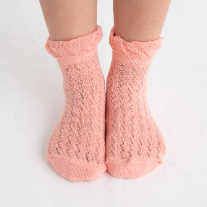 stample スタンプル 73146 レース編み アンクル ソックス  3足組 2025 春 夏 キッズ 靴下 フリル レース 女の子 カラフル | stample | 04