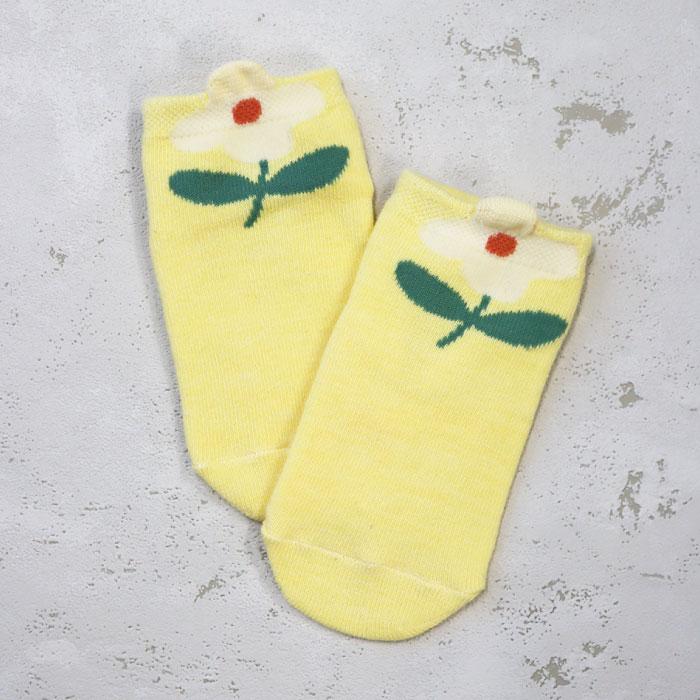 stample スタンプル ポッピンフラワー園児アンクル ソックス  3足組 73147 キッズ 靴下 | stample | 10
