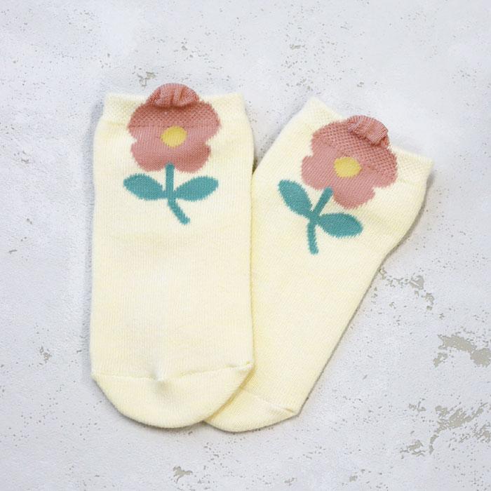 stample スタンプル ポッピンフラワー園児アンクル ソックス  3足組 73147 キッズ 靴下 | stample | 11