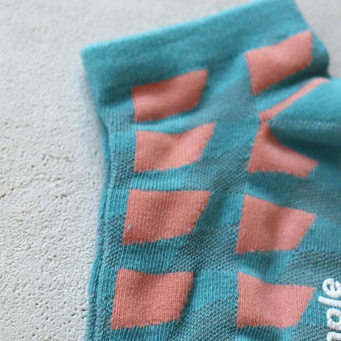 73149 stample スタンプル レクタングル アンクルソックス 靴下 キッズ ジュニア レディース 滑り止め 四角 | stample | 08