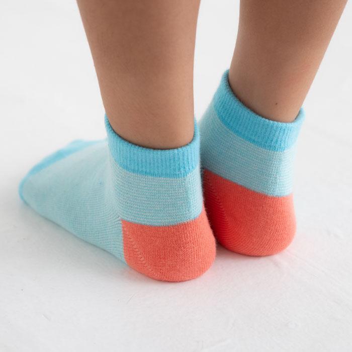 stample スタンプル 73153 スーンボーダー アンクルソックス 靴下 キッズ ジュニア レディース 滑り止め セット | stample | 07
