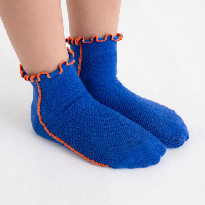 stample スタンプル 73155 メッシュ メロウ ライン ショートソックス 3足組   滑り止め 靴下 メッシュ フリル 2025 春 夏 | stample | 08