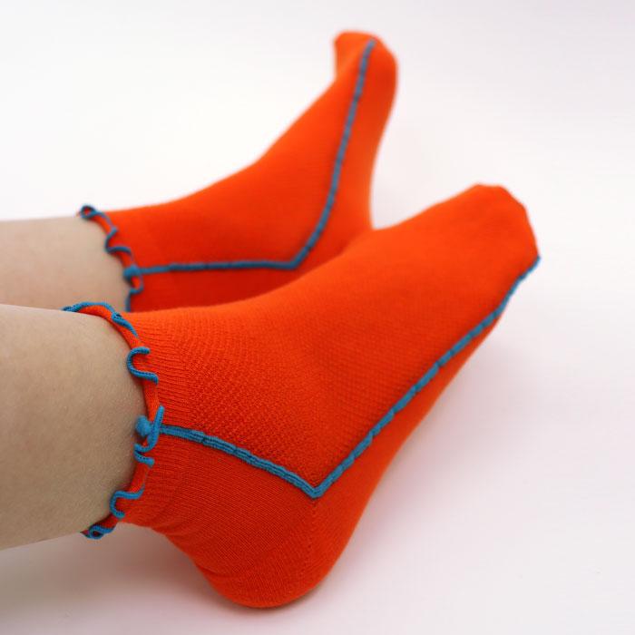 stample スタンプル 73155 メッシュ メロウ ライン ショートソックス 3足組   滑り止め 靴下 メッシュ フリル 2025 春 夏 | stample | 11