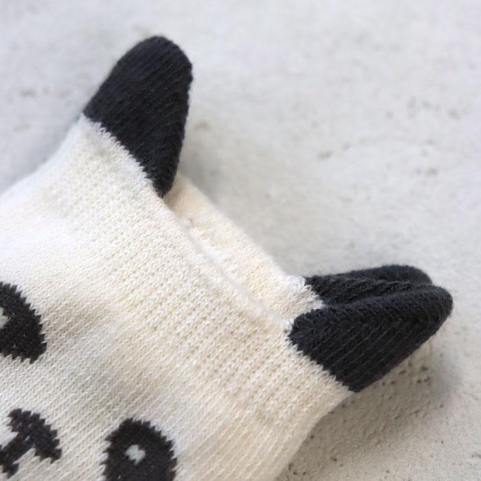 stample スタンプル 73156  耳付きアニマル園児アンクルソックス 2025 春 夏 靴下 子供 キッズ 通園 女の子 男の子 動物 滑り止め | stample | 16