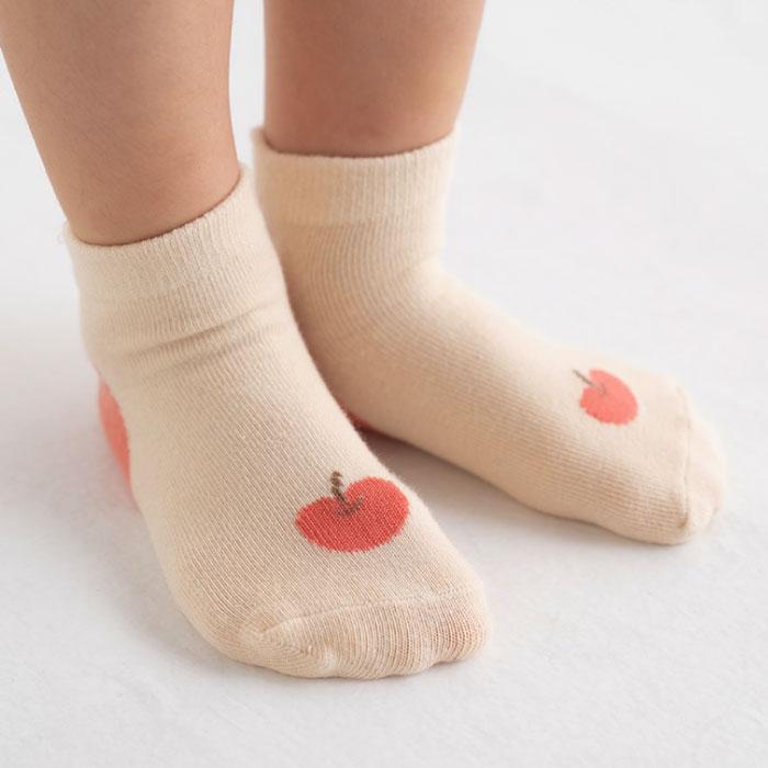 stample スタンプル フルーツ園児アンクル ソックス  3足組 73160 キッズ 靴下 | stample | 04