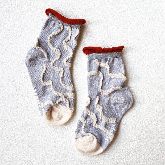 stample ブランチ ショートソックス 3足組 73264  靴下 くつ下 キッズ 子供 履きやすい かわいい おしゃれ | stample | 10