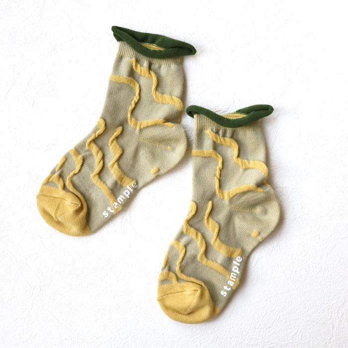 stample ブランチ ショートソックス 3足組 73264  靴下 くつ下 キッズ 子供 履きやすい かわいい おしゃれ | stample | 09