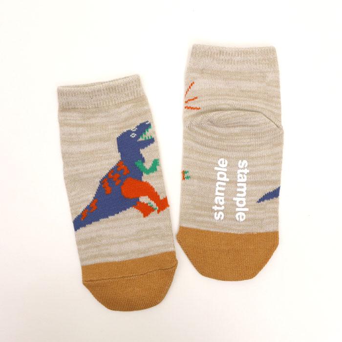 stample スタンプル ゆるゆるダイナソーII園児 ソックス  3足組 73270 キッズ 靴下 | stample | 11