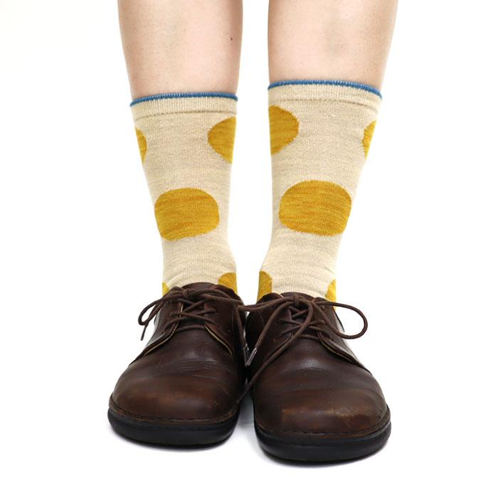 stample スタンプル ニュアンスドットクルーソックス 3足組 キッズ 靴下 目立つ靴下 運動会 73272 | stample | 15