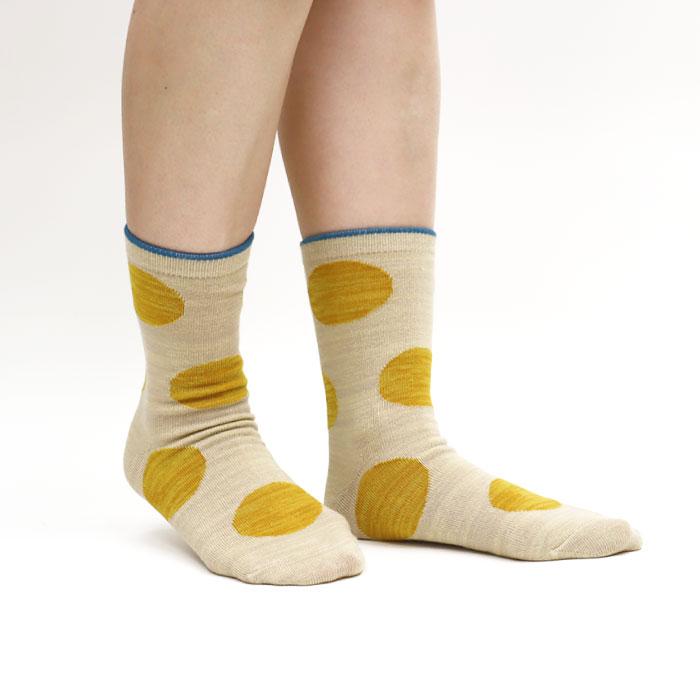 stample スタンプル ニュアンスドットクルーソックス 3足組 キッズ 靴下 目立つ靴下 運動会 73272 | stample | 18