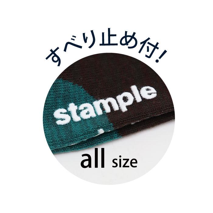 stample スタンプル ニュアンスドットクルーソックス 3足組 キッズ 靴下 目立つ靴下 運動会 73272 | stample | 20