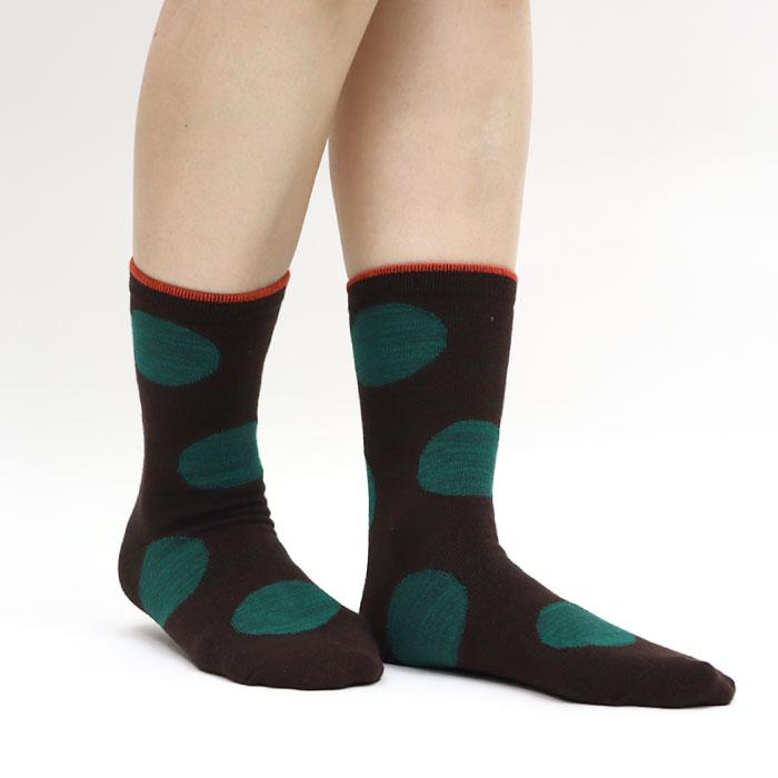 stample スタンプル ニュアンスドットクルーソックス 3足組 キッズ 靴下 目立つ靴下 運動会 73272 | stample | 05