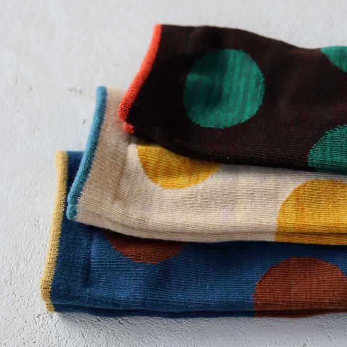 stample スタンプル ニュアンスドットクルーソックス 3足組 キッズ 靴下 目立つ靴下 運動会 73272 | stample | 07