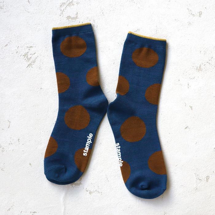 stample スタンプル ニュアンスドットクルーソックス 3足組 キッズ 靴下 目立つ靴下 運動会 73272 | stample | 09