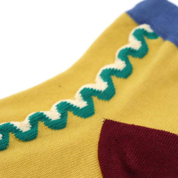 stample スタンプル 73275 コイル ショートソックス 3足組  くるくる 滑り止め 靴下 女の子 男の子 レディース | stample | 10