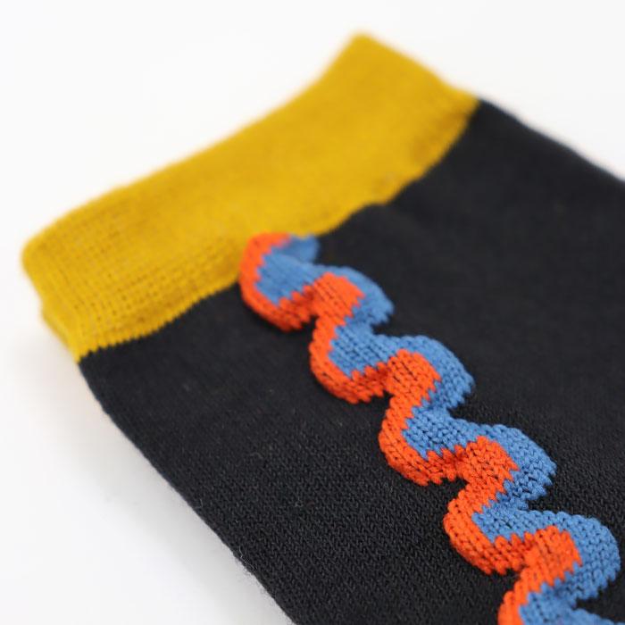 stample スタンプル 73275 コイル ショートソックス 3足組  くるくる 滑り止め 靴下 女の子 男の子 レディース | stample | 07