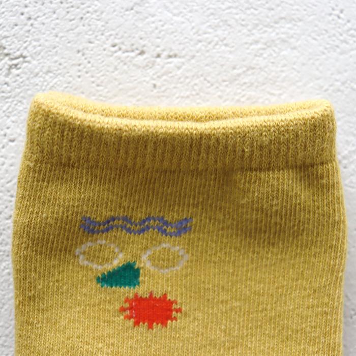 靴下 キッズ stample スタンプル ファニーフェイスクルーソックス 3足組 キッズ 靴下 73276 | stample | 12