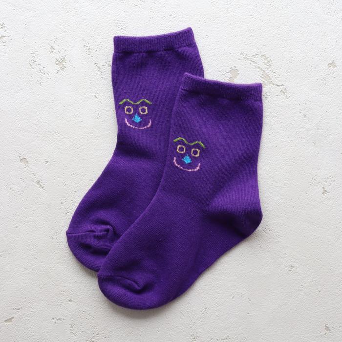 靴下 キッズ stample スタンプル ファニーフェイスクルーソックス 3足組 キッズ 靴下 73276 | stample | 16