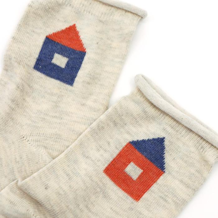 靴下 キッズ stample スタンプル バードハウスクルーソックス 3足組 キッズ 靴下 73278 | stample | 11