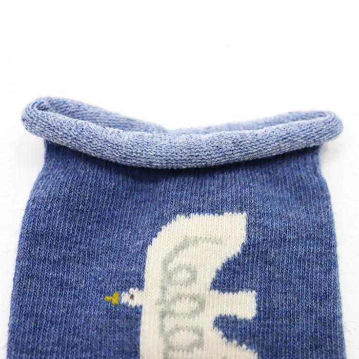 靴下 キッズ stample スタンプル バードハウスクルーソックス 3足組 キッズ 靴下 73278 | stample | 08