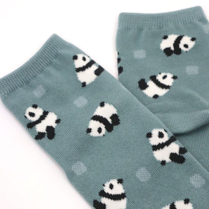 stample スタンプル 73280 パンダ ショートソックス 3足組  猫 滑り止め 靴下 女の子 男の子 レディース | stample | 11